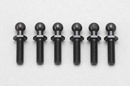 ZC-206LLH ロッドエンドボール LL サイズ (6個入) 全長 16.8mm/ネジ部