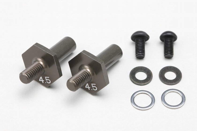 Z2-010AFA アルミ製 S2アジャスト フロントアクスル(4.5mm) | オフ