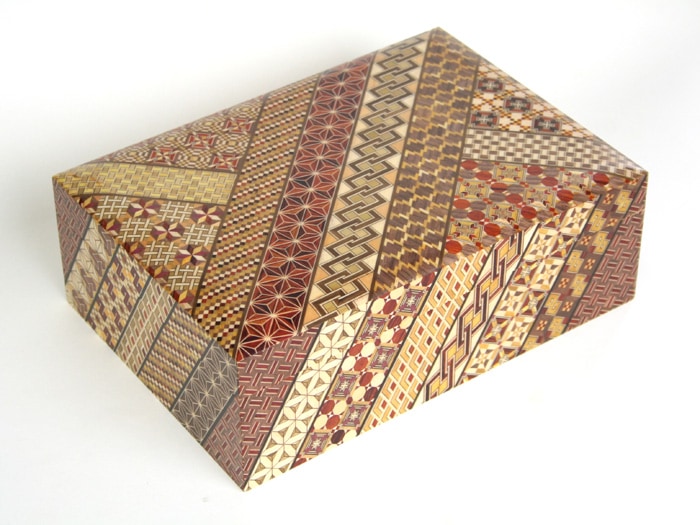 寄木文庫 9寸 小寄木 | 小物入れ・文庫 | 寄木細工専門店 箱根丸山物産