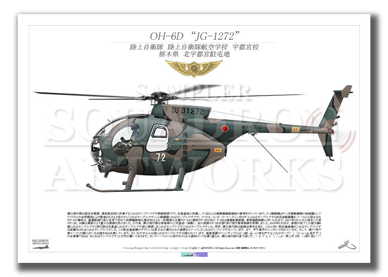OH-6D 陸上自衛隊航空学校 宇都宮校 