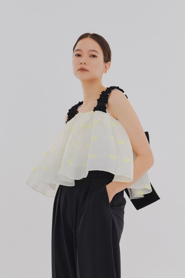 yori shiroconマーガレットバックリボンキャミ36 【公式通販】