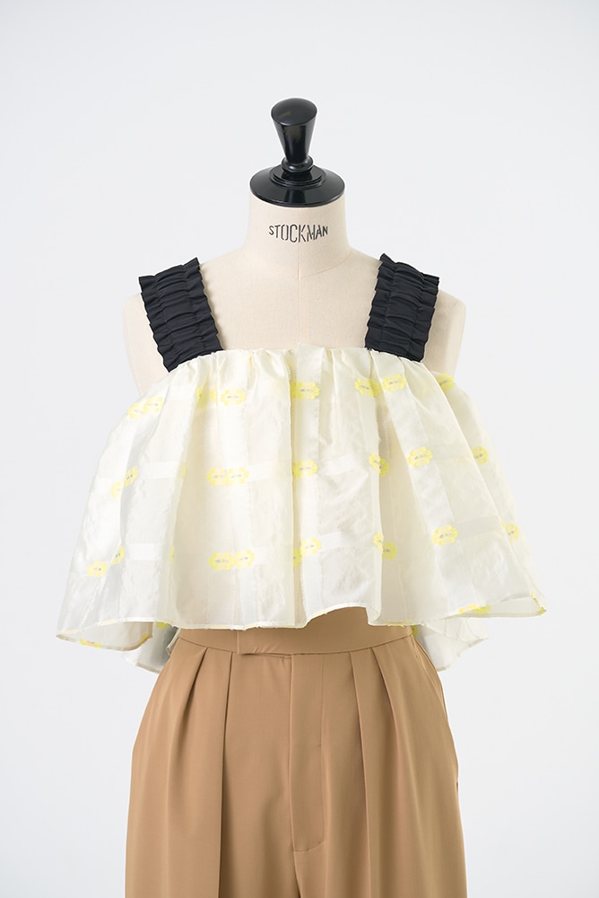 yori shiroconマーガレットバックリボンキャミ36 【公式通販】