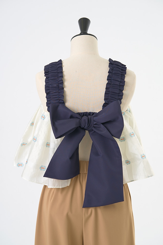 yori shiroconマーガレットバックリボンキャミ36 【公式通販】