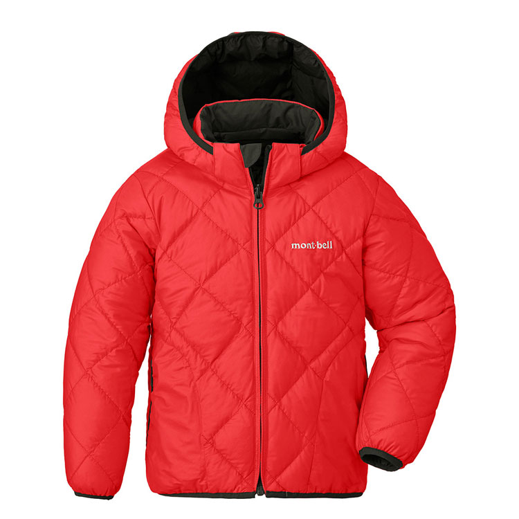 モンベル mont-bell （キッズ）リバーシブル ダウンパーカ Kid's 100