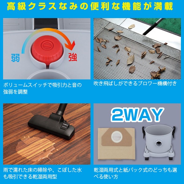 ユアサプライムス.com｜スイデン Suiden 「nedius 業務用掃除機 NV
