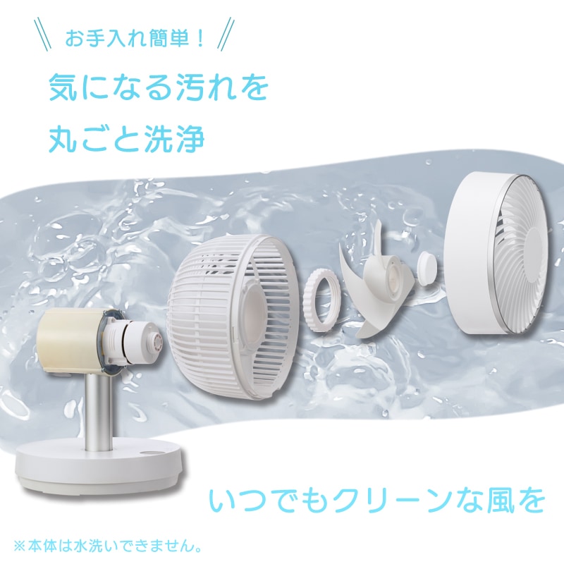 ユアサプライムス.com｜ユアサプライムス のび～る DCサーキュレーター