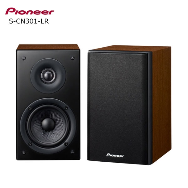 パイオニア/PIONEER S-CN301-LR (2ウェイ ブックシェルフ型スピーカー