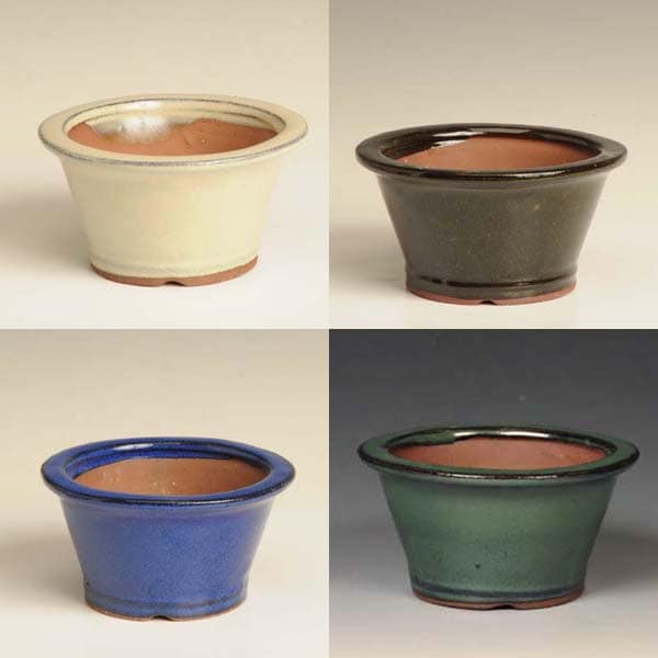 鉢：中国丸鉢 14.0cm k69-2*資材 | 盆栽鉢・水盤,お買い得小鉢,色物