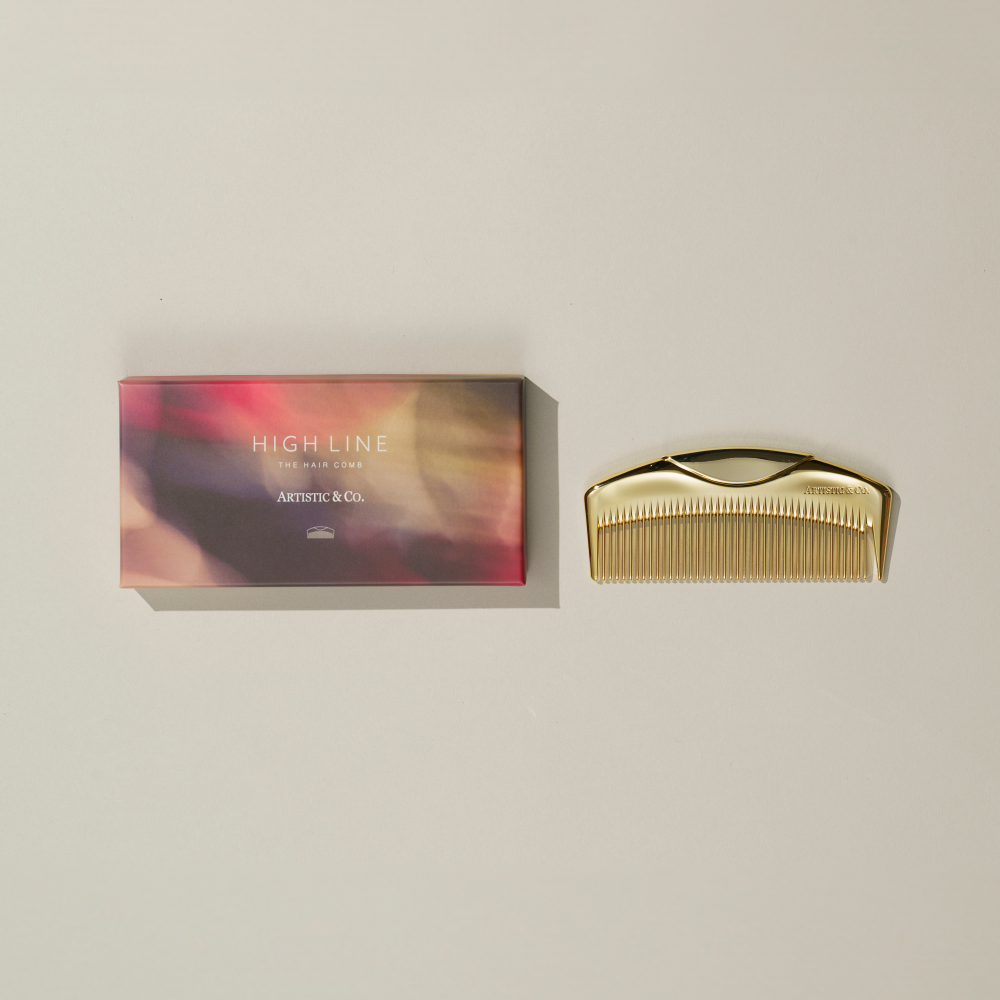 24K ハイライン ザ ヘアコーム - テール ゴールド ハイライン ザ ヘアコーム - テール ゴールド - | 新商品