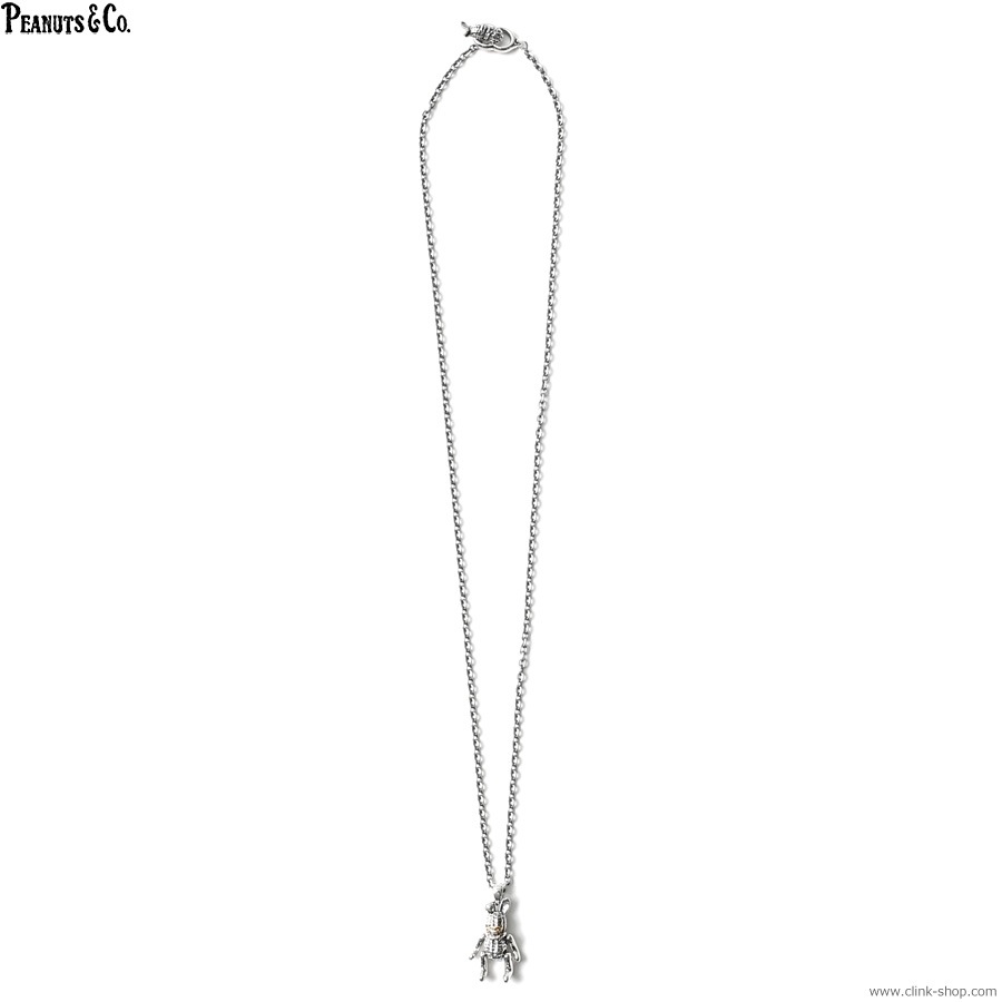 CLINK｜PEANUTS & CO. TEDDY BUNNYPEANUTS + CHAIN 60cm ROUND (SILVER