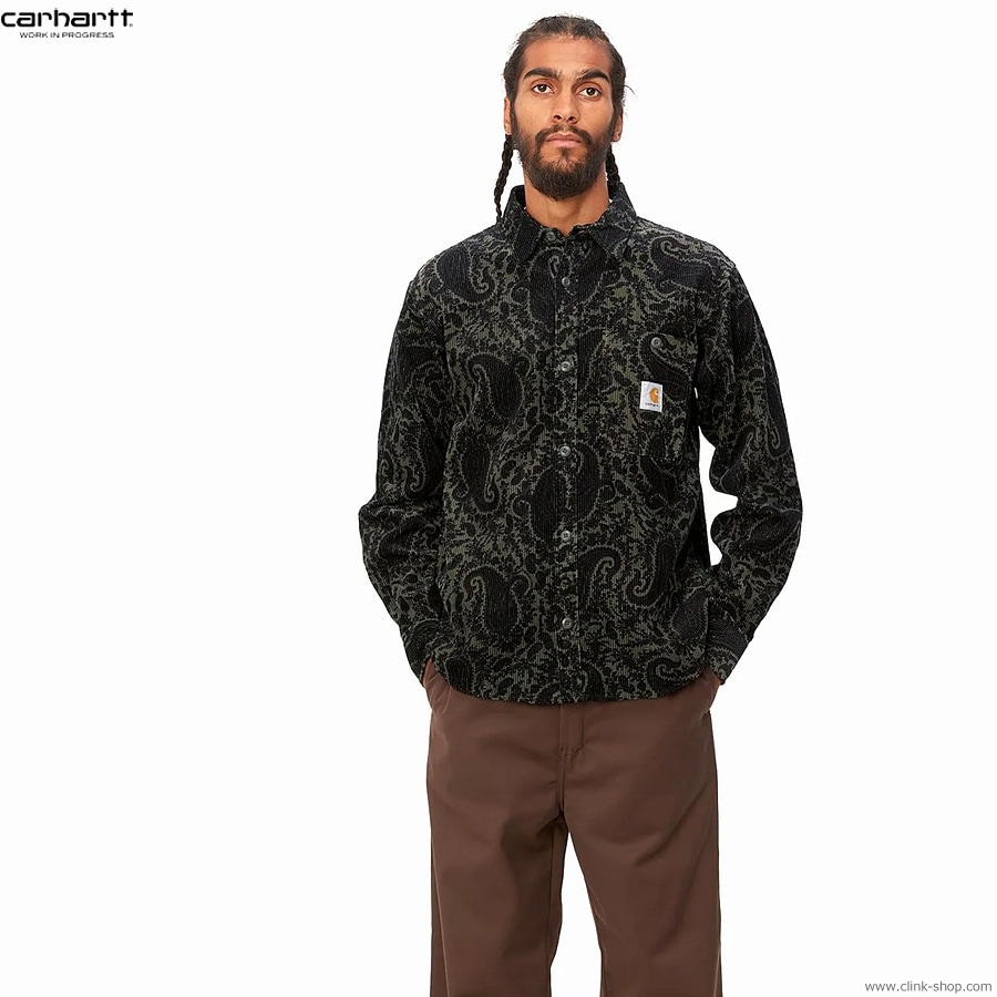 CLINK｜CARHARTT WIP L/S FLINT SHIRT (PAISLEY PRINT/PLANT)｜東京