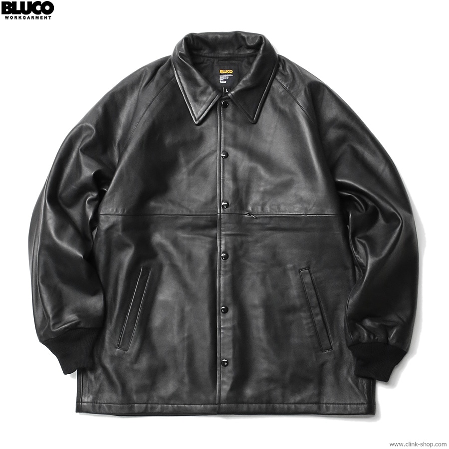 CLINK｜BLUCO LEATHER COACH JACKET (BLACK) [147-31-008]｜東京