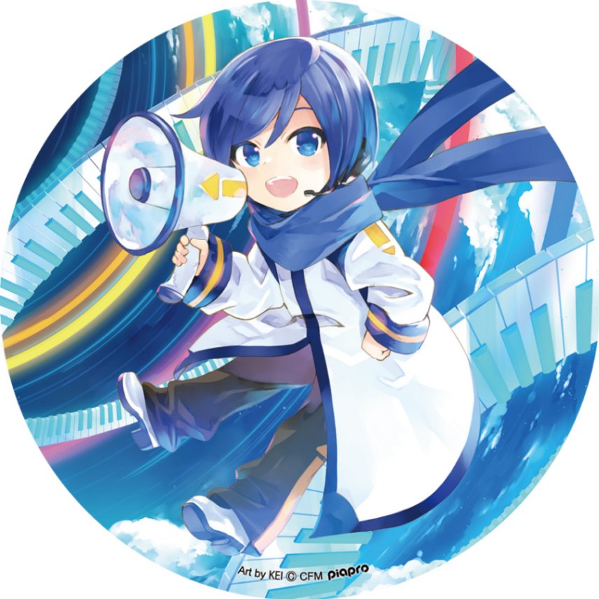 キャラパブ | KAITO | コースターパブミラー KAITO (Art by KEI)