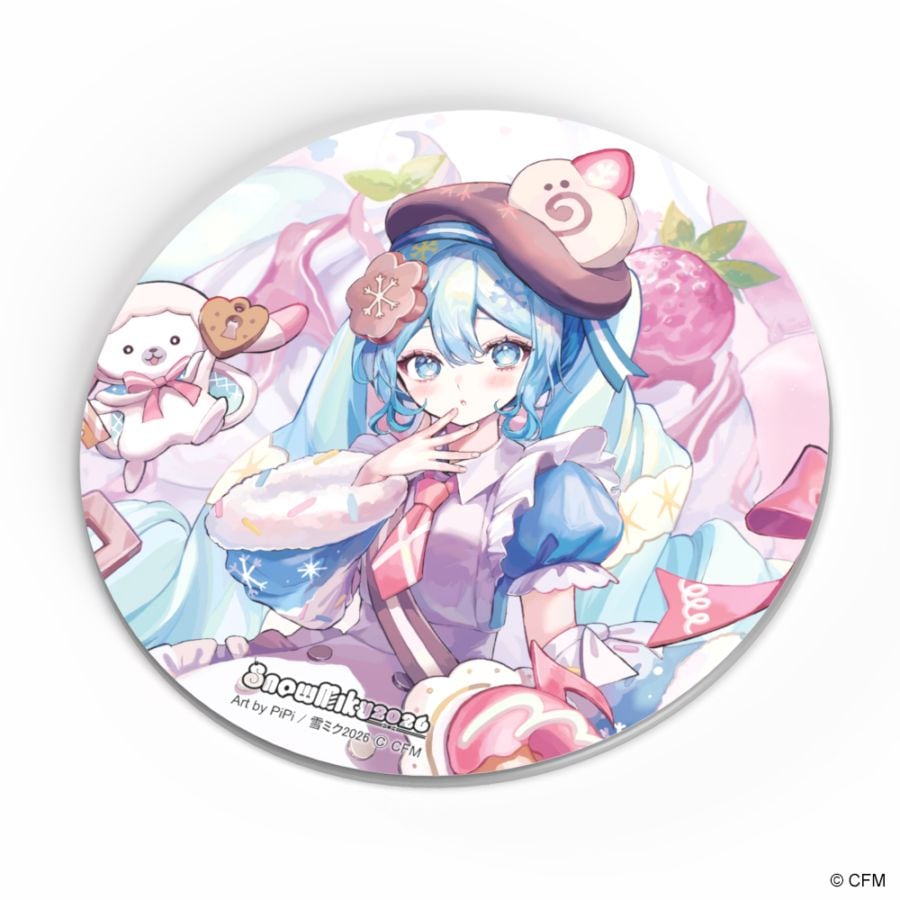 キャラパブ | すべての商品 | SNOW MIKU 2026/コースターパブミラー 雪