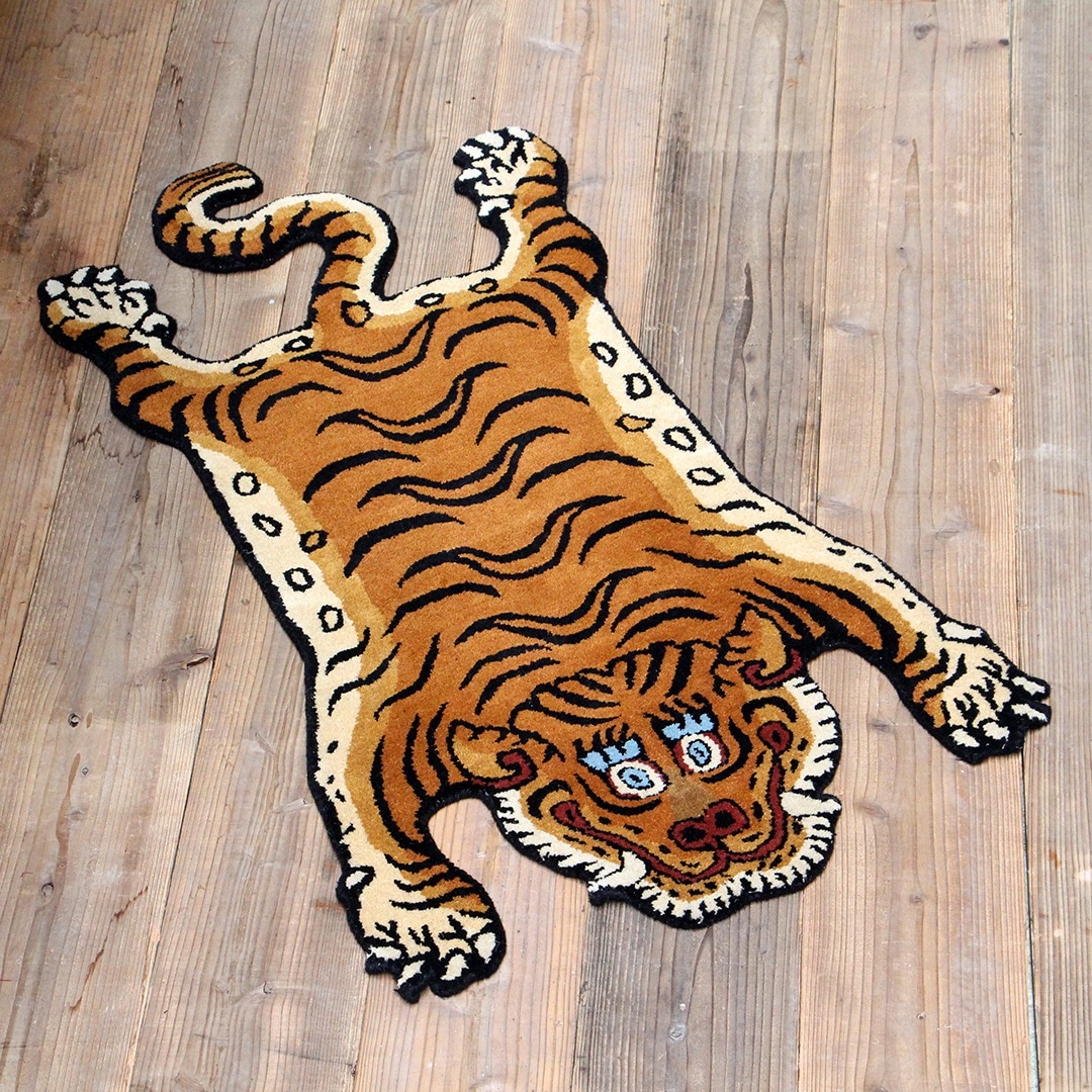 チベタンタイガーラグ 