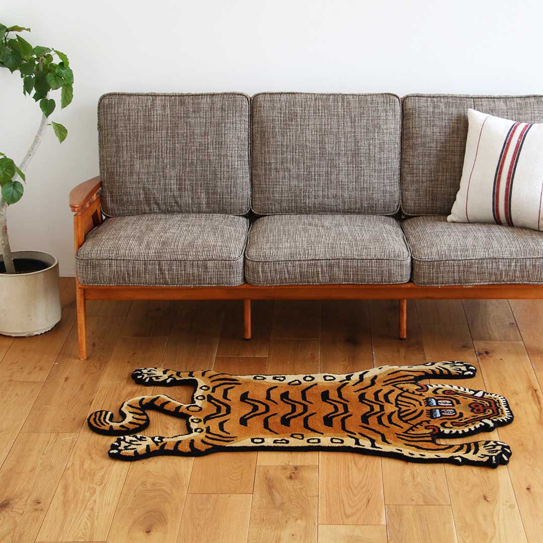 チベタンタイガーラグ 