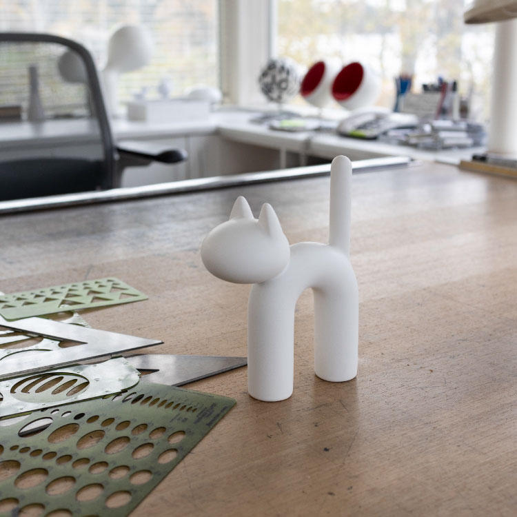 キャット オブジェ ミニキス | フィンランドで生まれた猫の陶器製