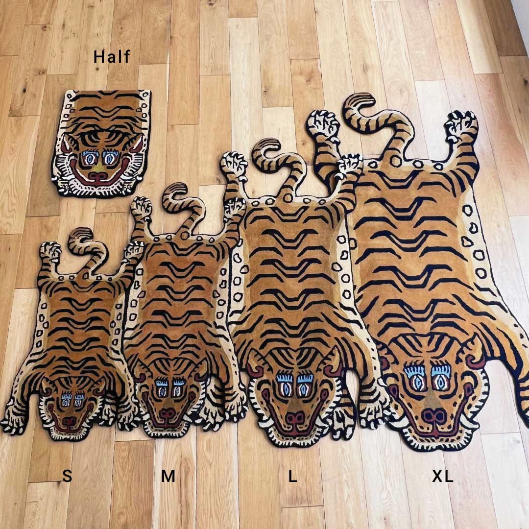 チベタンタイガーラグ H2-75 