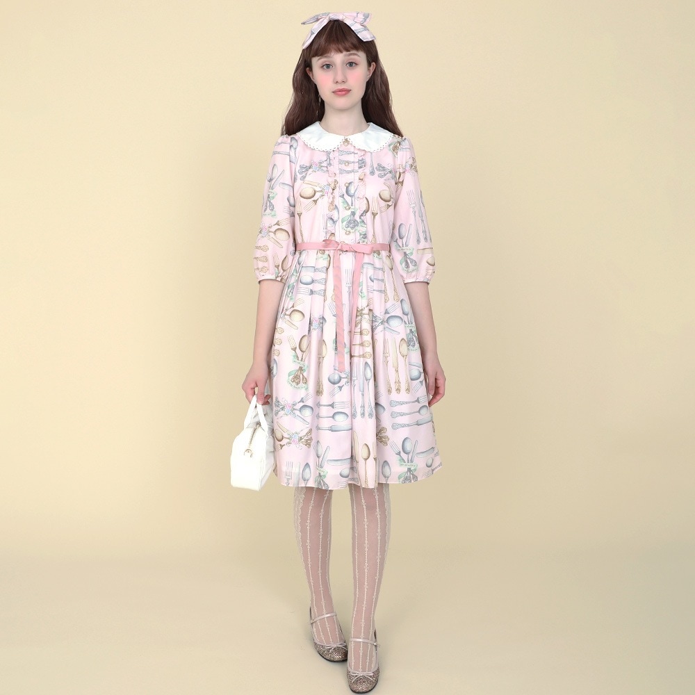 Noble Cutleryワンピース (Noble Cutlery dress) | ONE PIECE DRESS