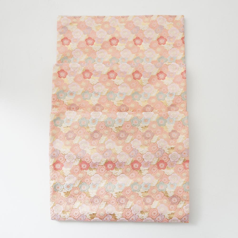 西陣織 金鶴 テーブルランナー ピンク ｜ 四季折々のおしゃれな和食器