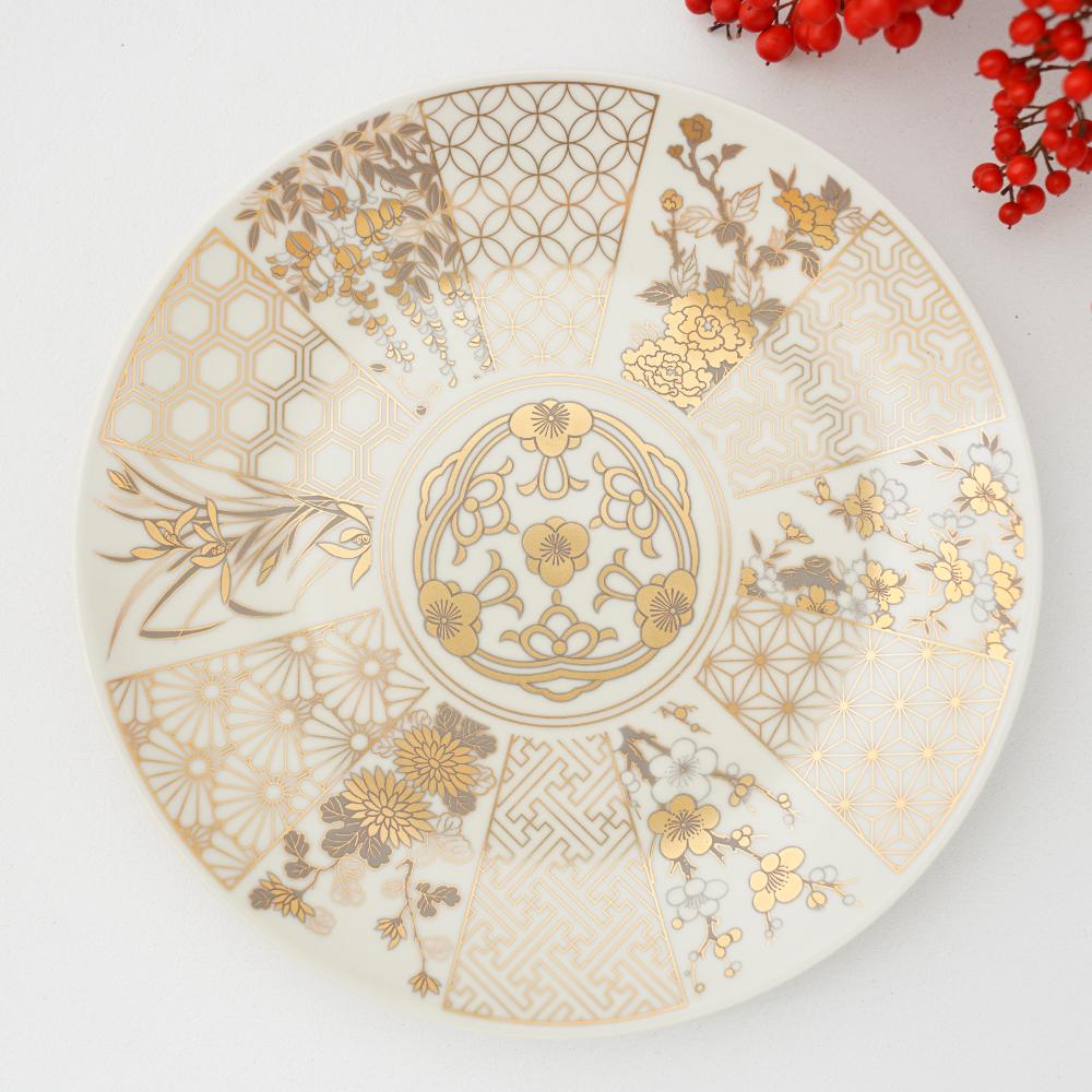 D様へ感謝お嫁入り‼️いいとこどり伊万里Dragon❌あじさい桐七寸皿＆膾