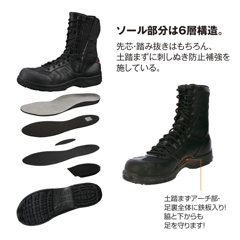 ウィンジョブ RG-2 | 編み上げシューズ | FS・JAPAN