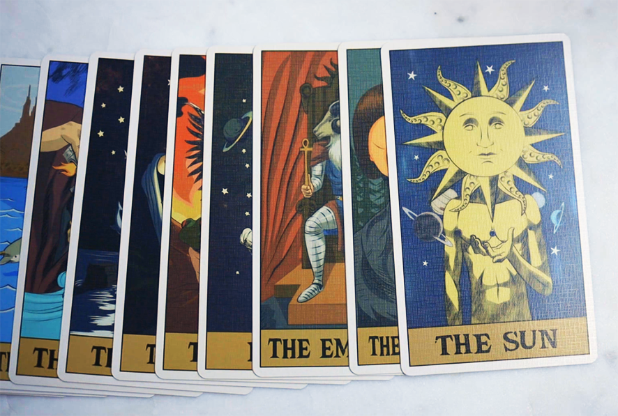 タロットの予言（過去・現在・未来：解説動画・日本語字幕付