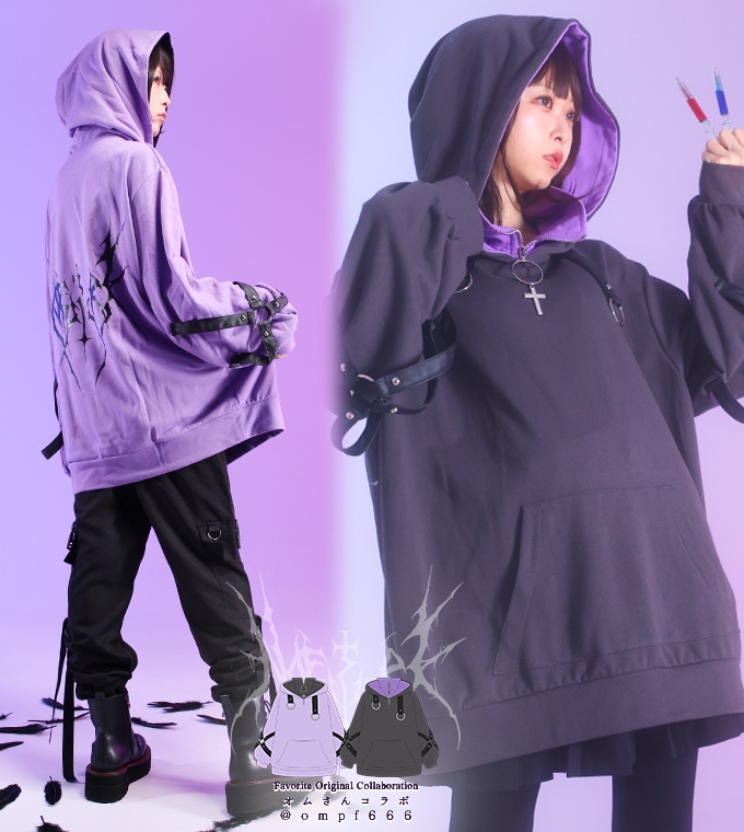 甘辛ユニセックスパーカー ｜ Favoriteオリジナル