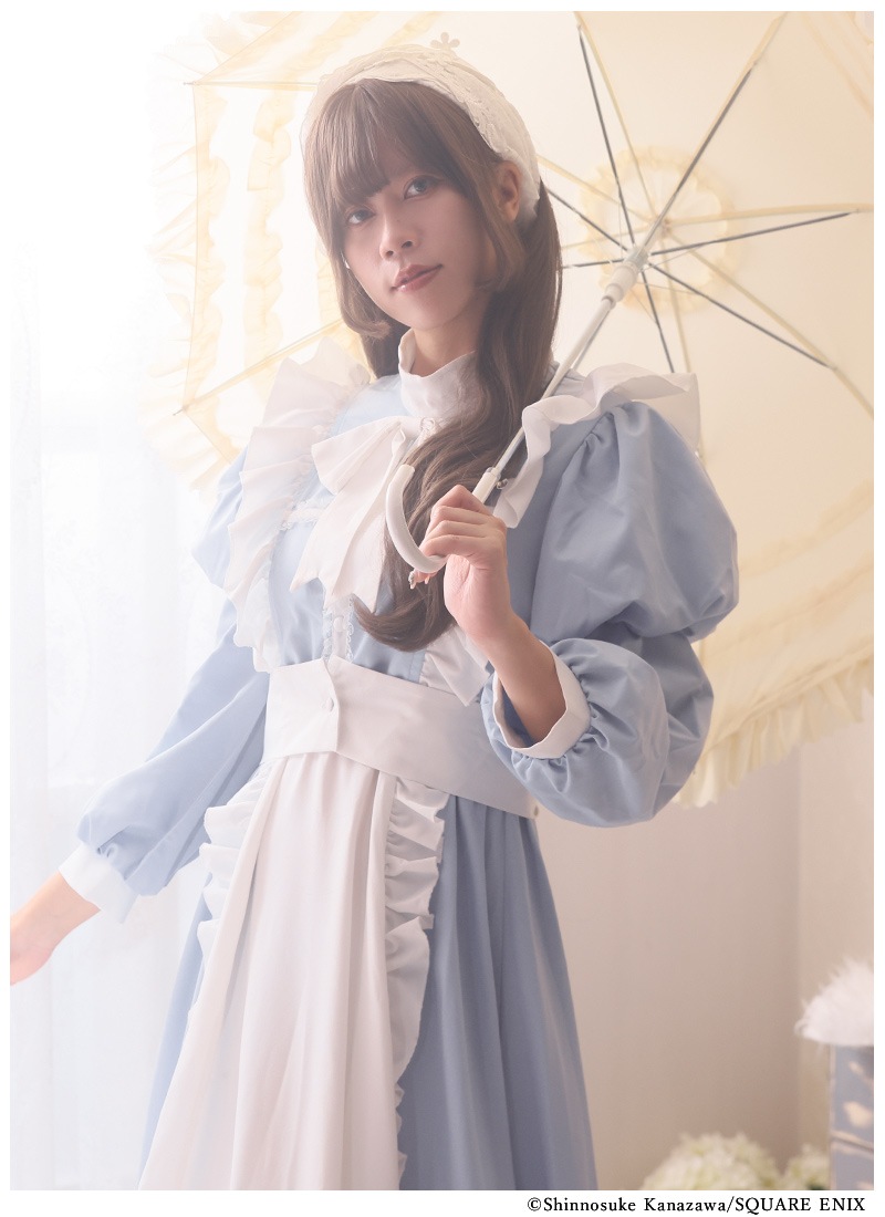 会社と私生活-オンとオフ-コラボ 甘田さんイメージロリータワンピース