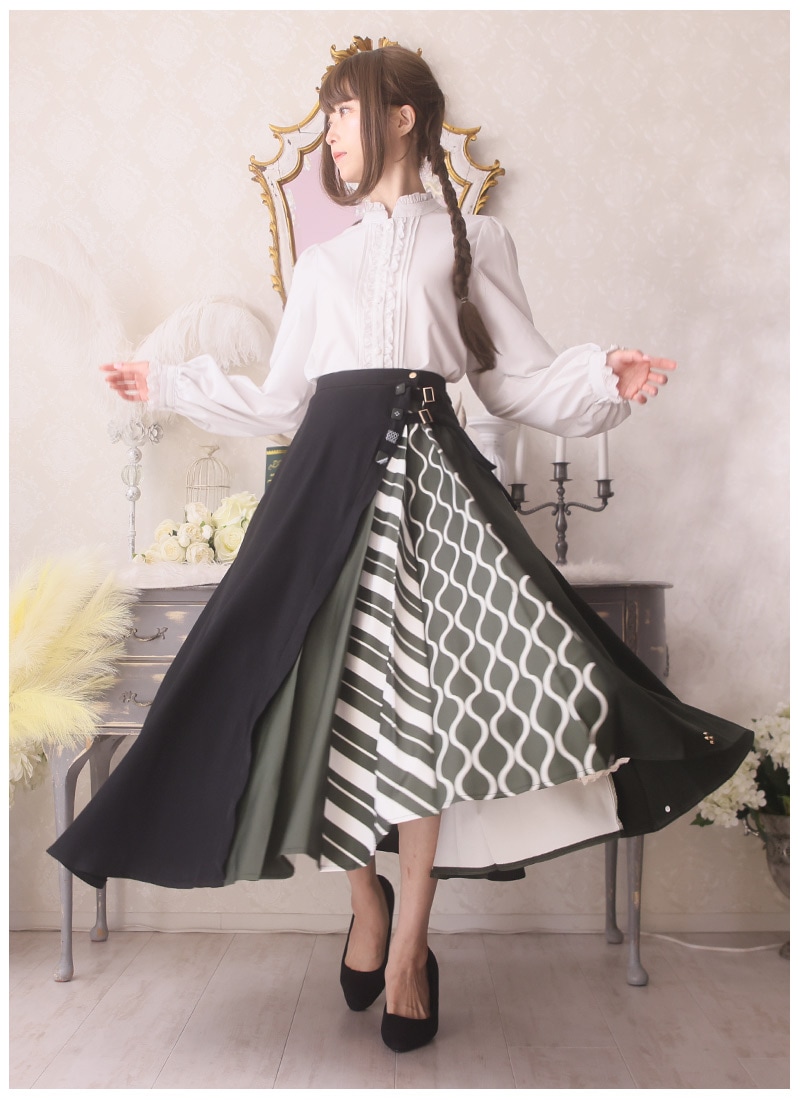 Chalmiere ボンボンショコラ バッグ＆ジャンパースカート ボンボン