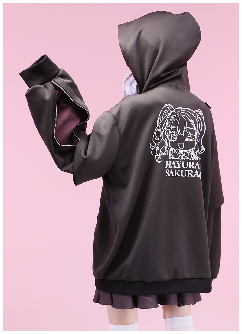 天櫻咲樂さんコラボ 咲一個優 櫻花應援外套｜ Favorite