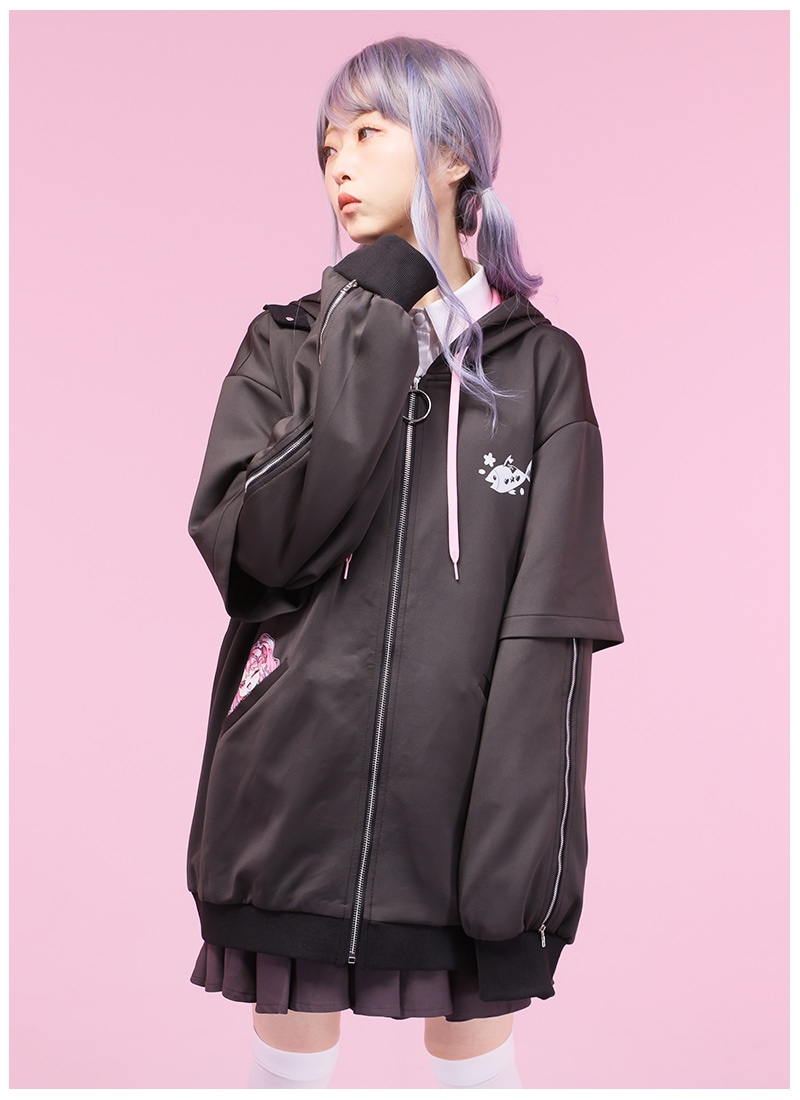 天櫻咲樂さんコラボ 咲一個優 櫻花應援外套｜ Favorite