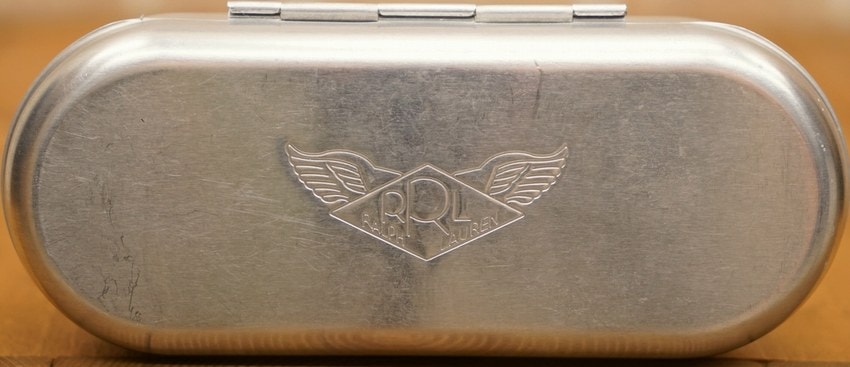 ダブルアールエル) RRL メタル アイウェア ケース Metal Eyewear Case