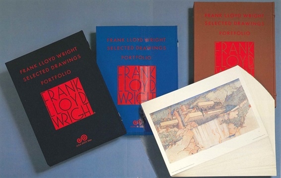 稀少本】フランク・ロイド・ライト建築透視図集 3巻セット | すべての