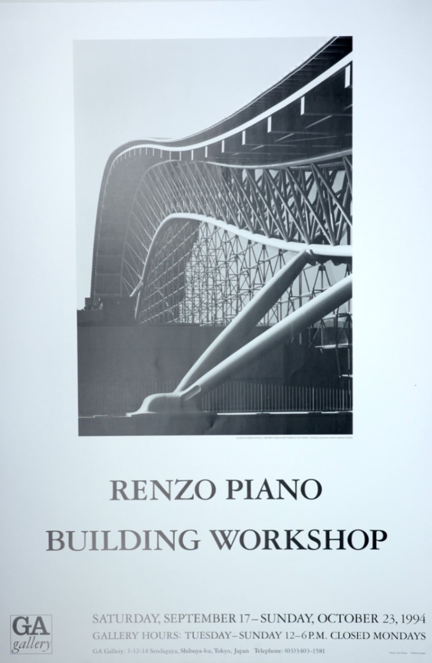 建築家・作家別,Renzo Piano | GA gallery Bookshop/Tokyo Book Center