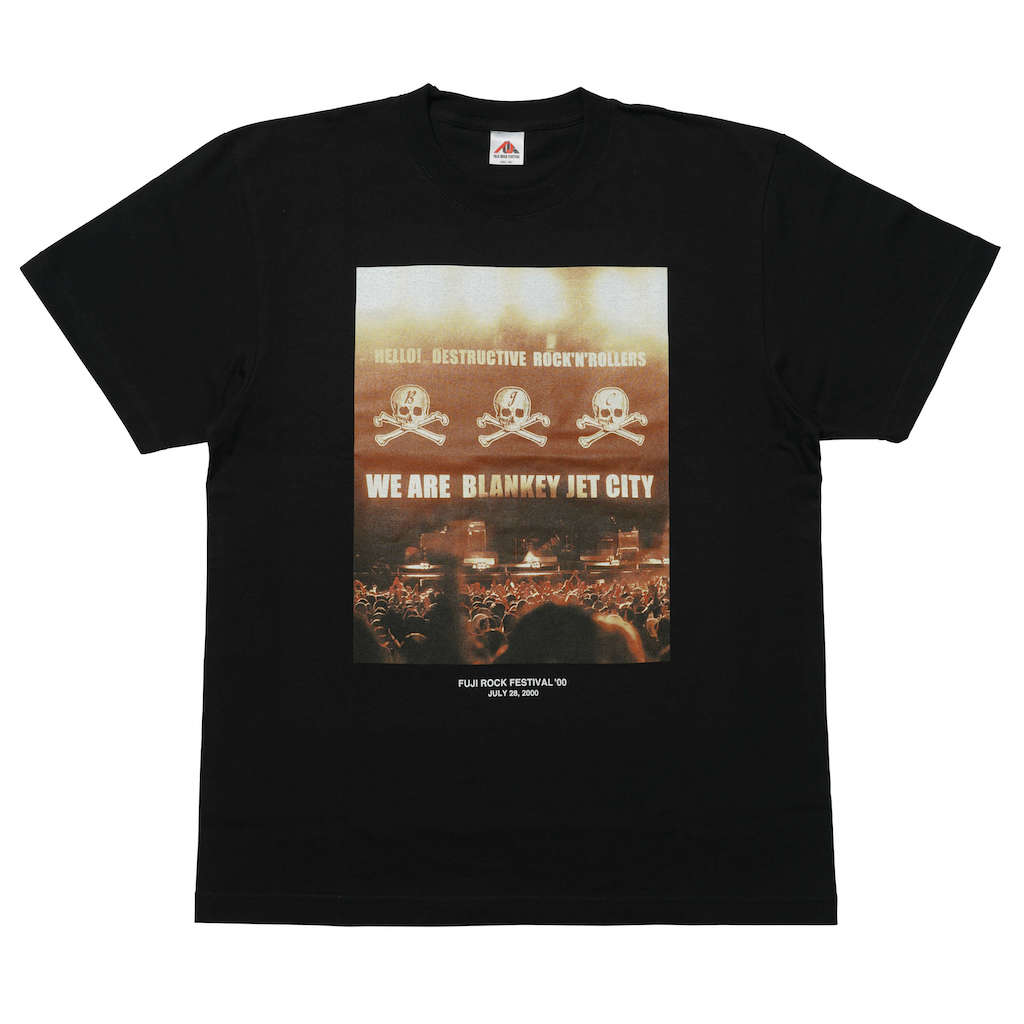 BLANKEY JET CITY x FUJI ROCK FESTIVAL Tシャツ | すべての商品