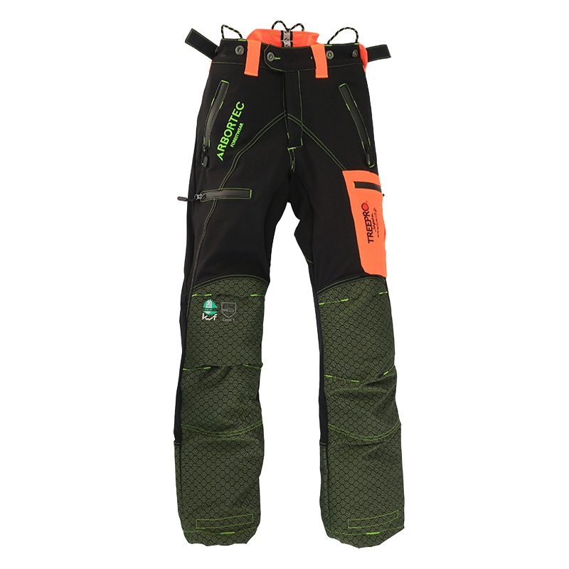 TREEPRO Breatheflex Pro チェンソーパンツ デザインA オレンジM(REG