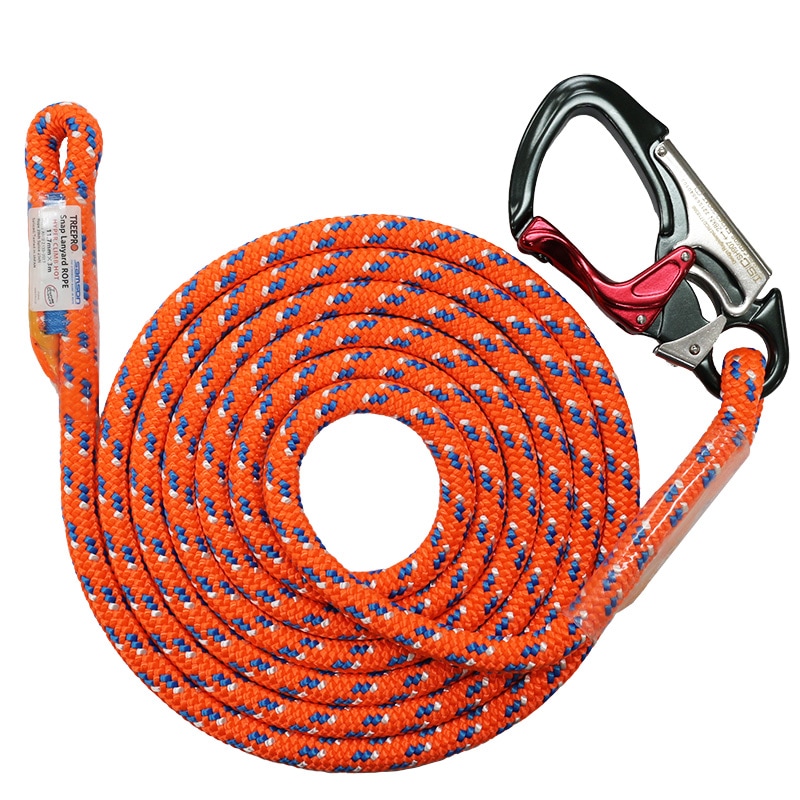 受注生産】TREEPRO トリプルアクションスナップフックランヤード3m