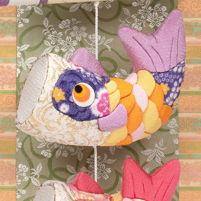 木目込み鯉幟（きめこみこいのぼり）大 | 五月人形 | 柿沼東光