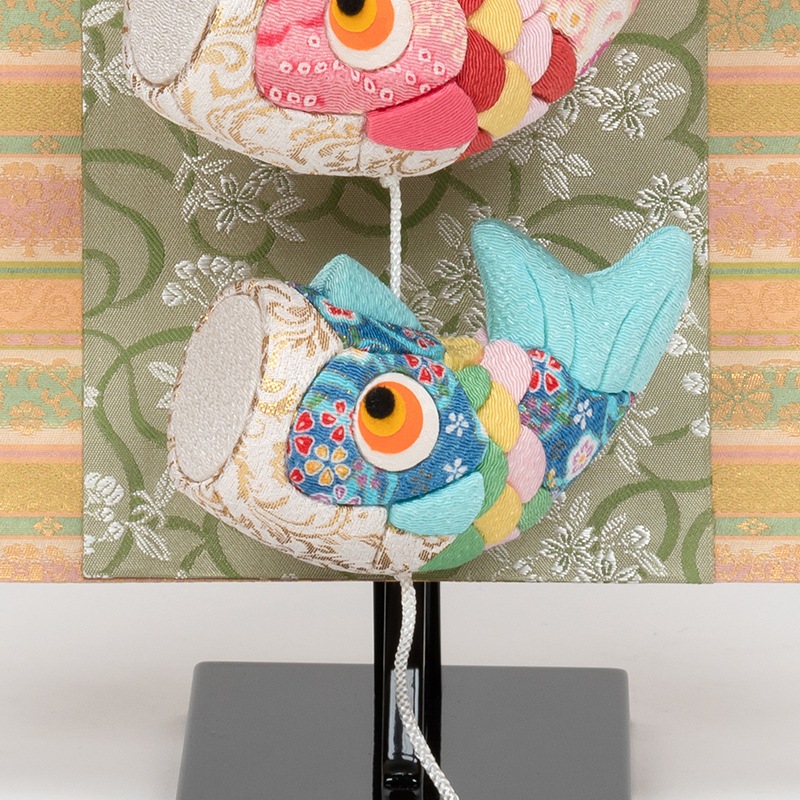 木目込み鯉幟（きめこみこいのぼり）大 | 五月人形 | 柿沼東光