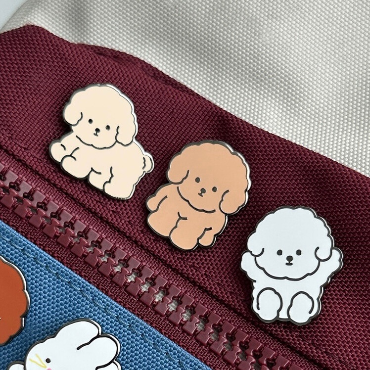 mill and moi] ピンバッジ - 4types | CATEGORY,STATIONARY,etc