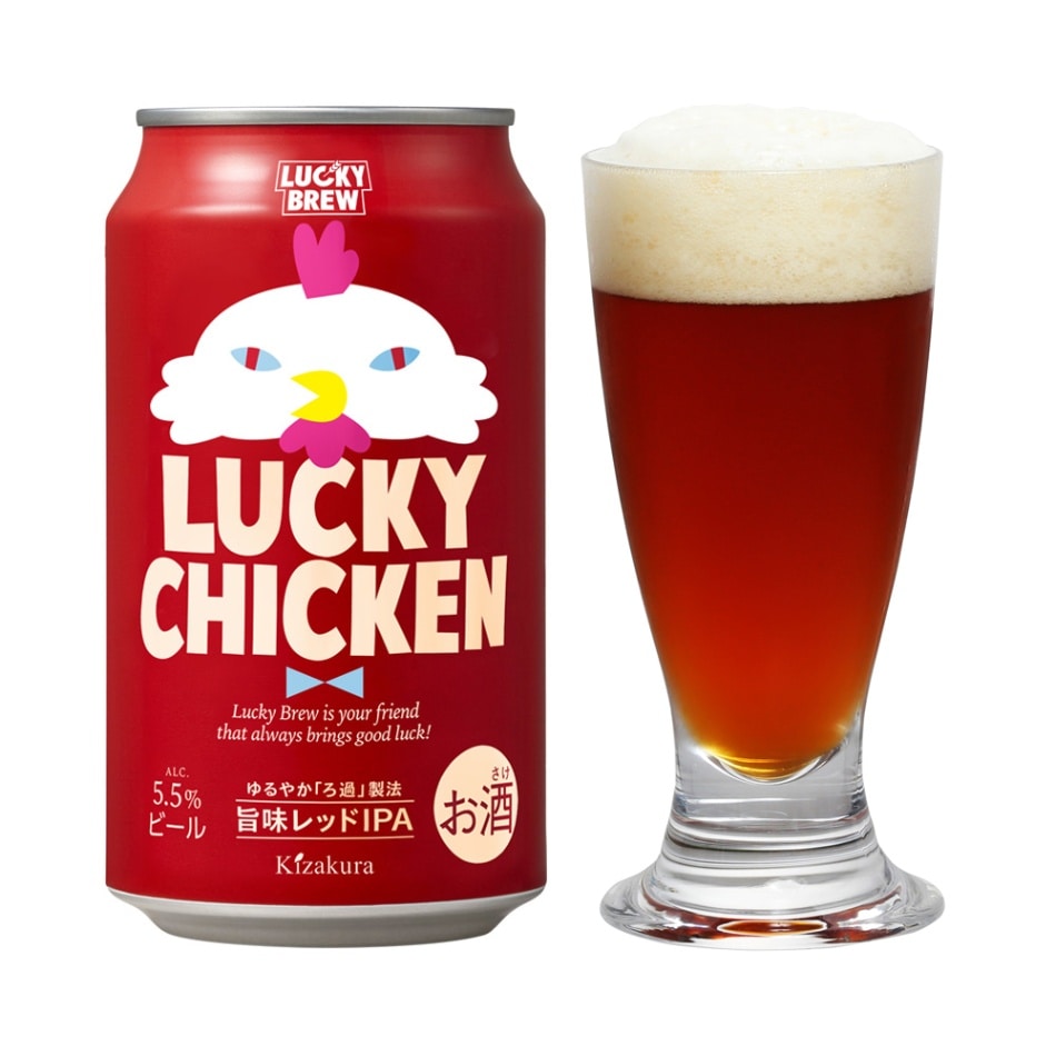 黄桜 ラッキーチキン 缶 350ml 【伏水蔵】 | クラフトビール,1本から