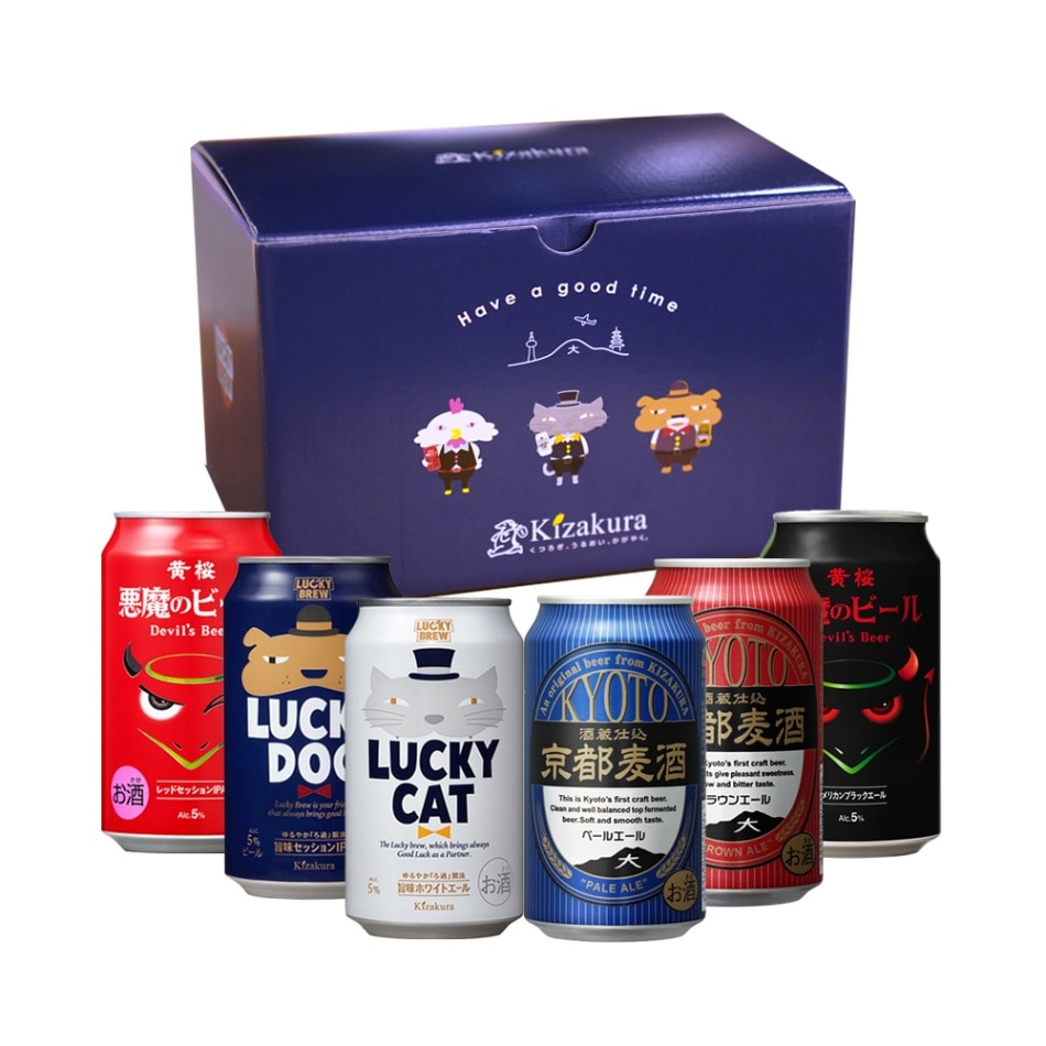 黄桜 京の都ビールセット （350ml×6缶） 【商品番号：8649