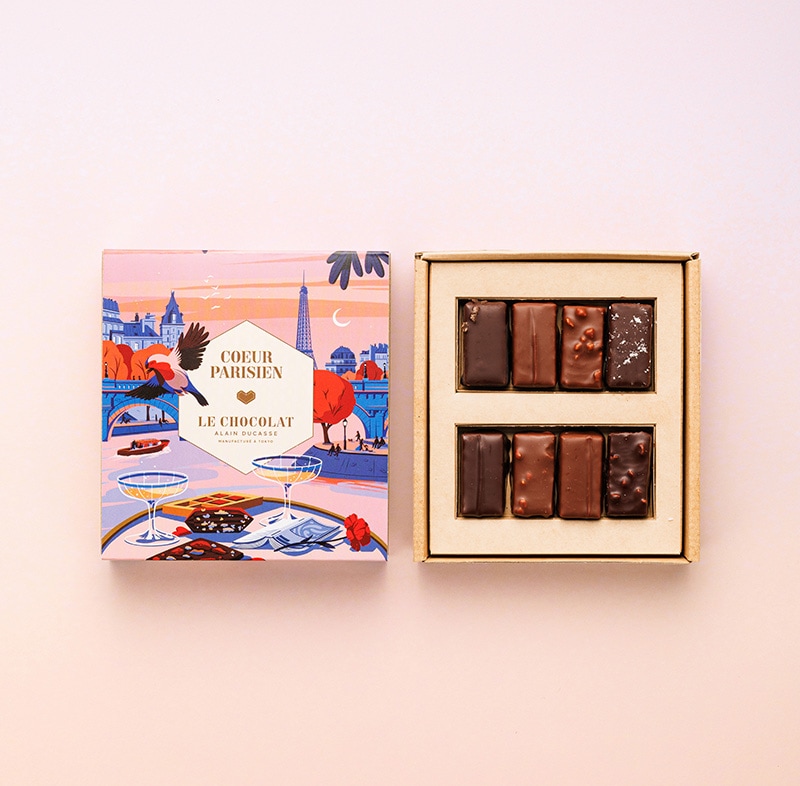 季節限定パッケージ】プラリネ・ア・ランシエンヌ 詰め合わせ 8個入り