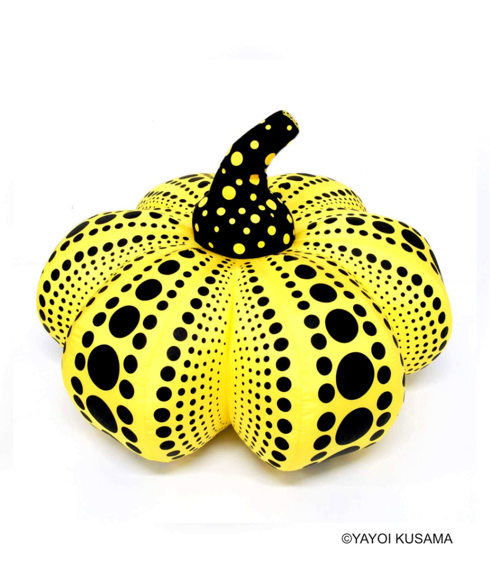 草間彌生 ソフトスカルプチャー [Pumpkin L(イエロー)]｜ラムフロム
