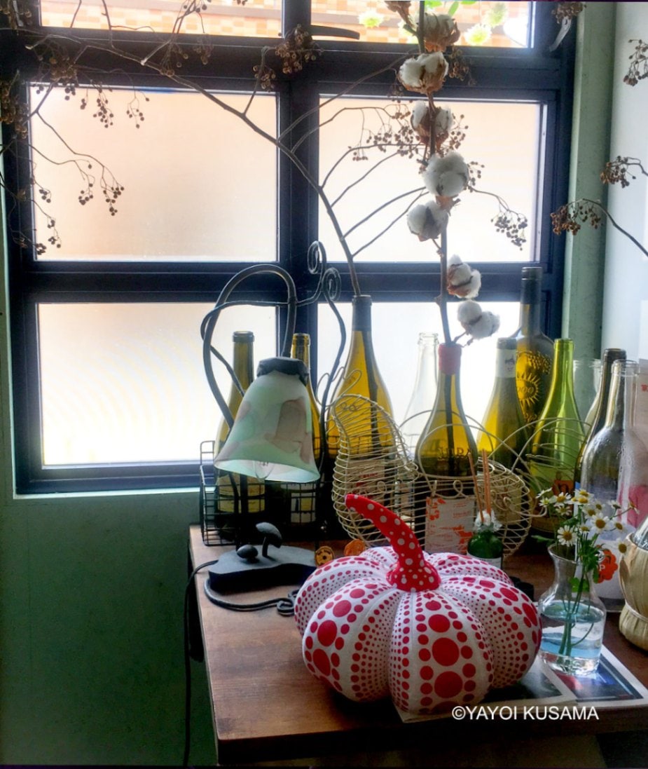 草間彌生 ソフトスカルプチャー [Pumpkin S(ホワイト)]｜ラムフロム