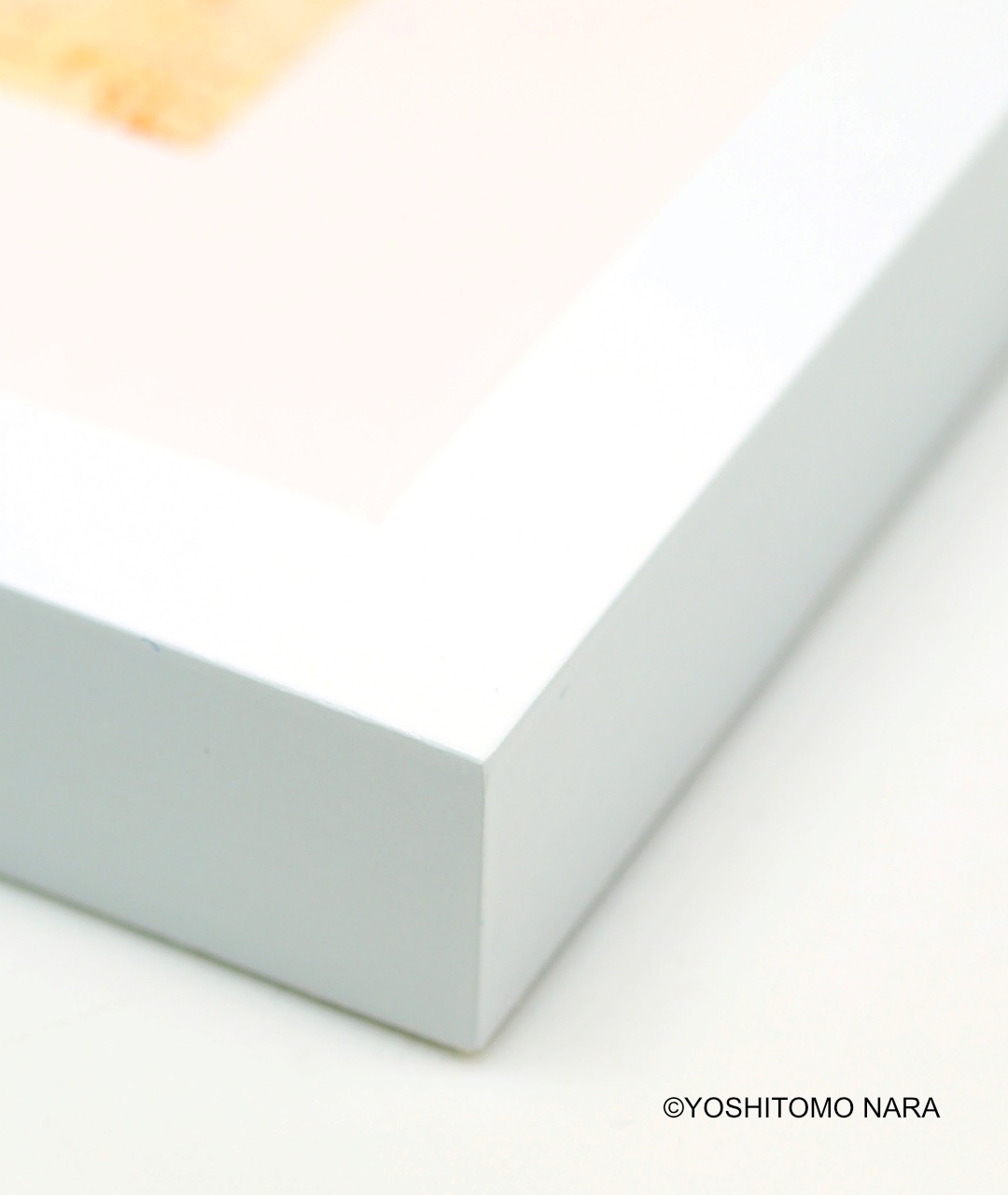 奈良美智 特別額装版ポスター [勉強中]｜ラムフロム - アートグッズ