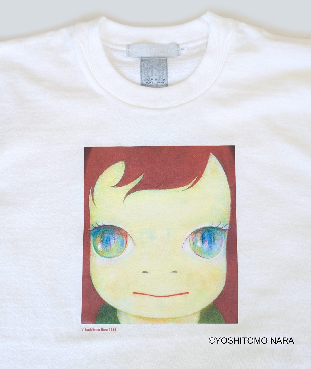 奈良美智 Tシャツ [TIKI TIKI BAMBooooS(ホワイト)]｜ラムフロム