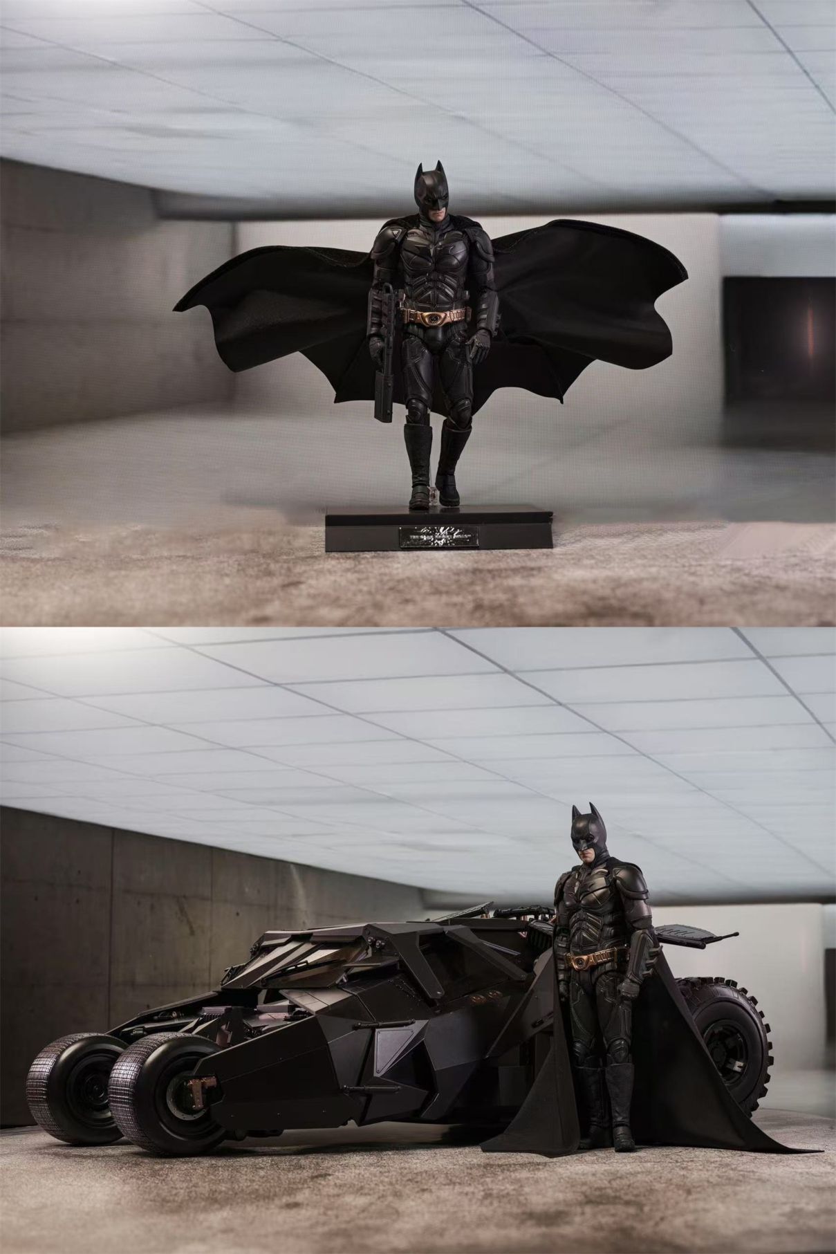 INARTバットマン ダークナイト ライジング」1/12 デラックス 台座箱