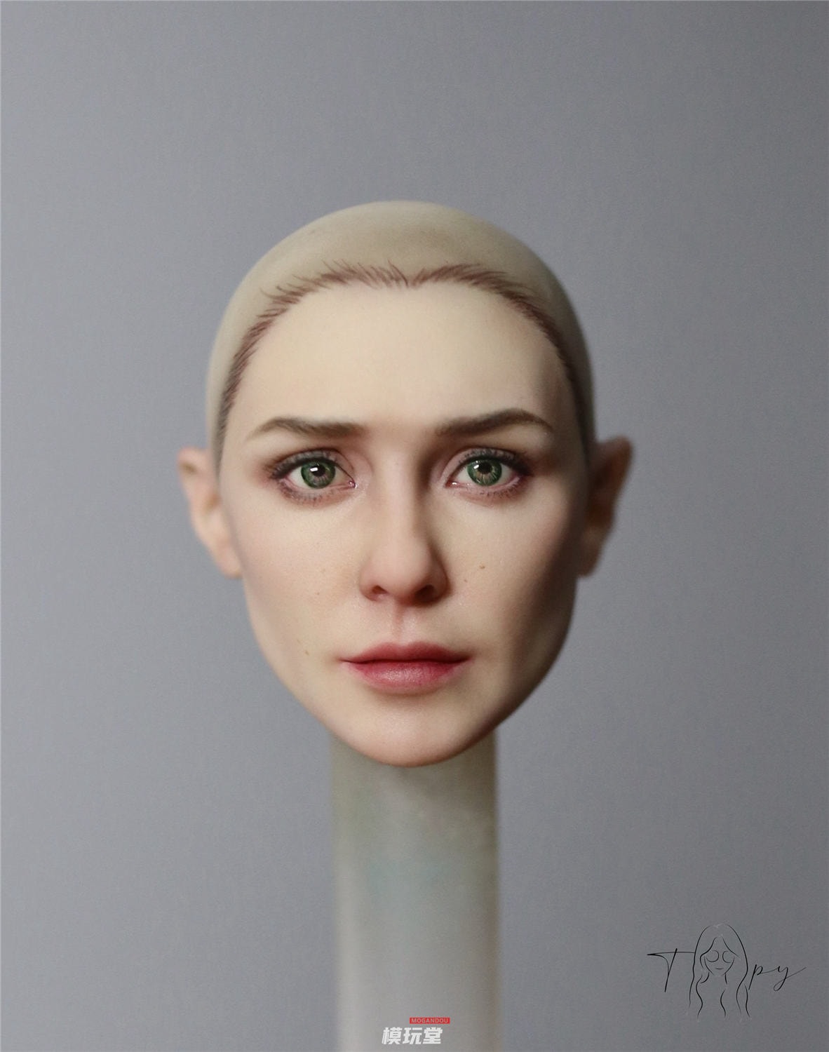 予約 Toopy Studios 1/6 スカーレット・ウィッチ カスタム 植毛ヘッド